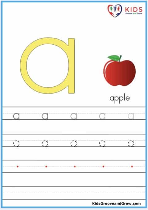 26 Lowercase Letters - Kidsgrooveandgrow.com