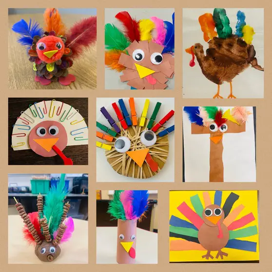 Turkey Preschool Crafts