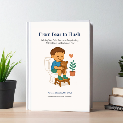 From Fear to Flush book cover helping children overcome poop anxiety, withholding, and bathroom fear