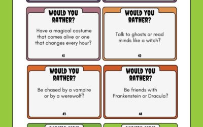 Halloween Would You Rather Game – Silly, Spooky Fun Kids Love